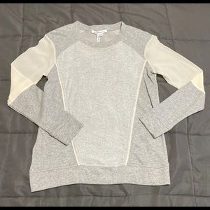 BCBG sheer sweater